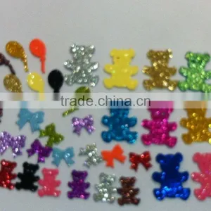 Glitter Eva Foam DIY Craft Fun Shapes, Glitters Foam Craft Shape Kits thumbnail-4