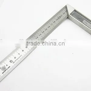 200mm Measuring Angle Tool Square Degree Ruler, Z-alloy Metric Ruler thumbnail-2