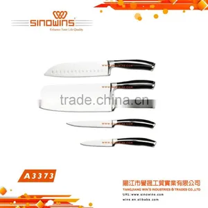A3137 Hot Sale Stainless Steel Blade Knife Set With Pakkawood Handle thumbnail-6