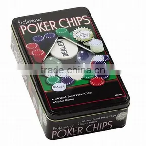 100 Pcs Poker Set / Roulette Poker Game Set thumbnail-1
