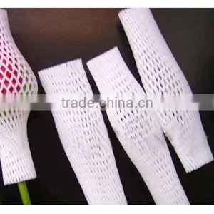 Laizhou Pengzhou Packing White Plastic Flower Bud Protective Sleeve Net thumbnail-1