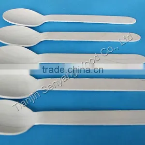 Direct Manufacture Wood Handle Birch Wooden Cutlery thumbnail-1