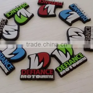 Beautiful Cute Custom 3D Soft PVC Embossed Rubber Patch With Key Ring Key Chain thumbnail-5