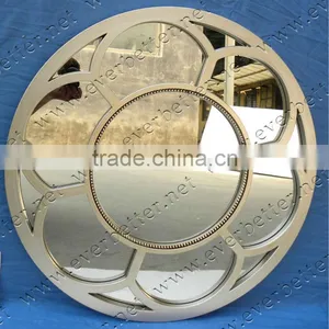 Plastic Hand Finished Bevelled Home Decoration Hanging Mirror thumbnail-1