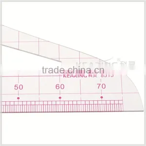 Kearing High Quality 1.2mm Thickness Scale Rulers Sandwich Printing Plastic Rulers1:5 #8515 thumbnail-2