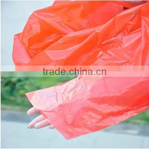 Fashional Red PE Emergency Raincoat Manufacturer thumbnail-3