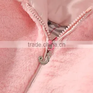 Hot Sale Kids Wholesale Long Winter Clothes Children Faux Fur Coats For Girls thumbnail-3