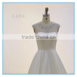 Elegant Screen Cloth Embroidery Satin Weddings Bridesmaid Dresses Maxi Dress thumbnail-5