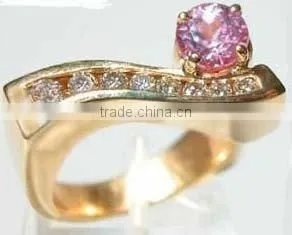 Diamond Gold Plated Rings thumbnail-1