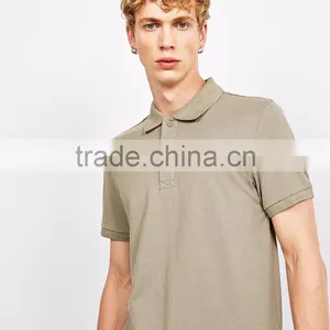 MGOO OEM Fit Plain Polo Shirt Handsome Man's Polo Shirt Custom Colors 100% Cotton Polo Shirts thumbnail-5
