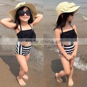 Summer Swimwear Small Bikini Top Stripe Bloomer Unique Baby Girl Names Images thumbnail-1