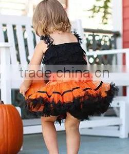 Halloween Costumes China Wholesale Baby Tutu Super Fluffy Soft Pettiskirt in Set Baby Boutique Clothing thumbnail-3