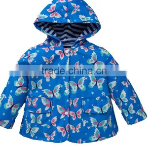 Zm50346b Autumn Kids Clothing Wholesale Pure Color Children Coat thumbnail-3