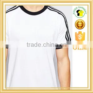 T-shirt Promotional Plain Cotton T-shirt Manufactory, Custom Logo Print White T Shirt thumbnail-3