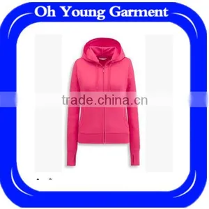 Factory Direct Sale Fitted Hoodies Women With Zipper thumbnail-1