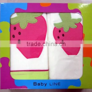 Embroidery 3pcs 100% Cotton Baby Bed Sheets thumbnail-1