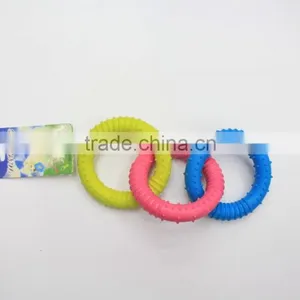 Pet Bite Toys Teddy Pet Resistant Bite Three Chain Toys Wholesale thumbnail-1