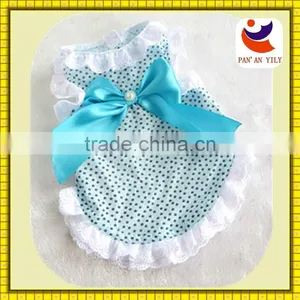 EN 71 Dog Clothing Light Pink and Blue Dog Dress for Dogs thumbnail-1