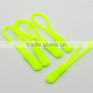 Slip-resistant Fluorescent Zipper Puller Fashion Plastic Puller for Apparel Luggage Bag Sportwear 010 thumbnail-1