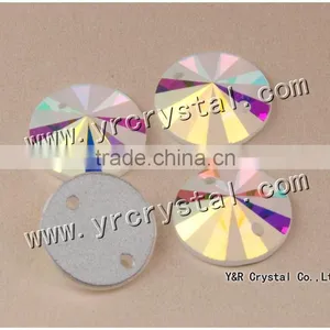 Crystal AB Sew on Rhinestones,sew on Stones thumbnail-3