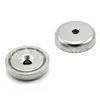 200 Lbs Pull Force Diameter 81.30 cr Coated Neodymium Pot Magnets for Positioning thumbnail-1