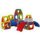 Commercial Plastic Playground Slide Equipments , Children Playground thumbnail-1