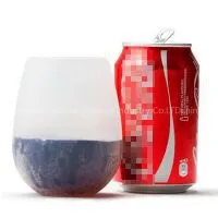 Silicone Wine Glasses Best Stemless Unbreakable Cups Silicone Cu thumbnail-1