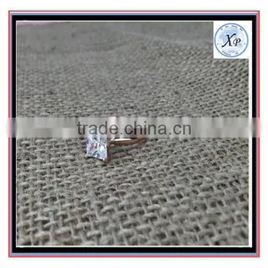 Hot Selling Handmade Clear Crystal Gold Ring for Girls thumbnail-1