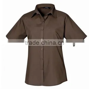 Cotton and Polyester New Women Work Shirts and Blouse thumbnail-3