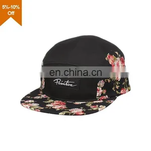 Reflective Material 5 Panel Cap thumbnail-2