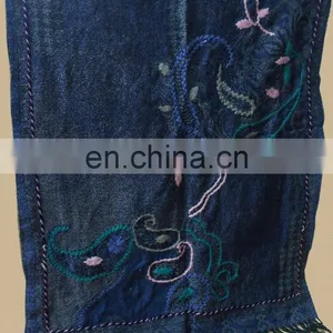 Wool Pashmina Shawl With Fancy Embroidery thumbnail-1