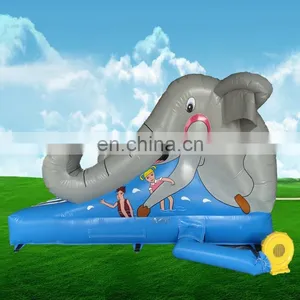 Commercial Elephant Theme Inflatable Outdoor Playground Dry Slide Equipment Inflatables Slides Children Games Toys thumbnail-1