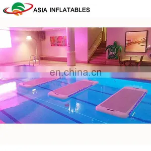 Drop Stitch Floating Water Mat / Inflatable Yoga Mat on Water thumbnail-2