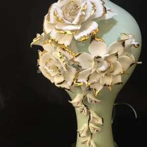 Handwork Firing Ceramic Artware Table Lamp thumbnail-3