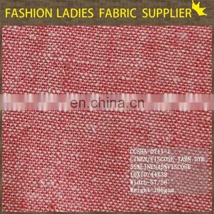 Top 15x15/54x52 Linen 155gsm Linen Fabric in Keqiao Shaoxing thumbnail-6