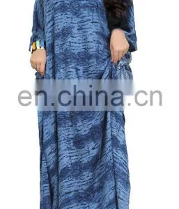 Printed Kaftans Collection 2017 / Women Decent Daily Casual Wear Ankle Length Kaftans (kaftan Dress) thumbnail-3
