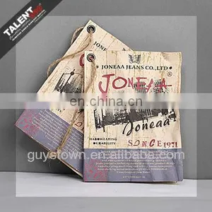 Custom Private Design Middle Folded Printed Paper Tag for Garment thumbnail-2