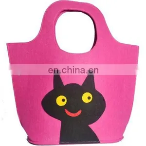Cute Theme Cartoon Felt Hand Bags thumbnail-1