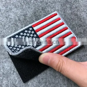 Custom Embroidered Country Flag Patch, High Quality USA Flag Patches thumbnail-2