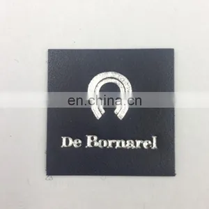 OEM Custom Fashion Clothing Leather Jeans Main Labels thumbnail-3