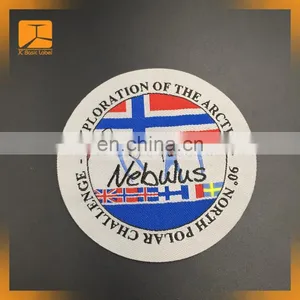 Polyester Woven Patch for Garment Fabric thumbnail-1