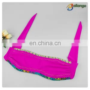 Bailange 2016 Newest Unique Crochet Bra Sexy Bra White Unlined Bikini Swimwear thumbnail-3