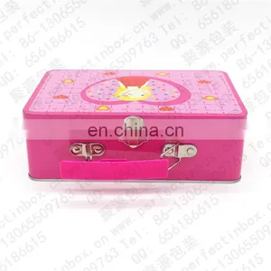 2015 Fancy Black Wholesale Plain Tin Lunch Box/custom Printed Tin Lunch Box thumbnail-3