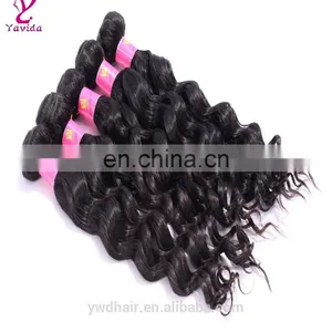 8A Grade Virgin Unprocessed Human Hair Brazilian Loose Wave Bundles Brazilian Virgin Hair Best Quality thumbnail-6