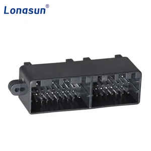 175977-2 TYCO AMP TE Automotive Wire Connector 36 Pin PCB Header Connector thumbnail-1