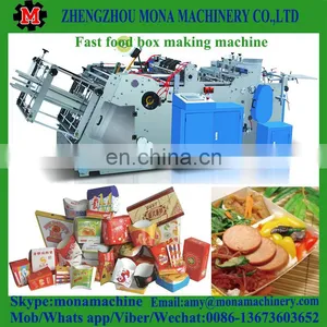 Good Performance and Professional Paper Lunch Box Making Machine on Sale thumbnail-3