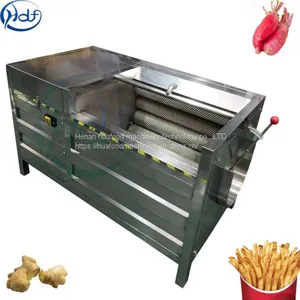 High Efficiency Potato Washing Peeling Machine For Restaurant thumbnail-1