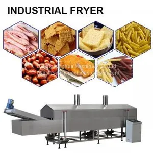 Automatic Continuous Deep Fat Fryers Machine thumbnail-3