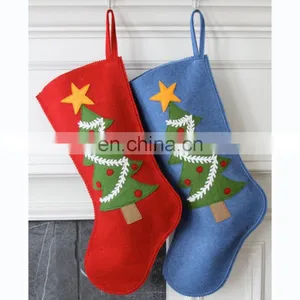Christmas Felt Crafts Hanging Big Sock Decoration for Child thumbnail-5