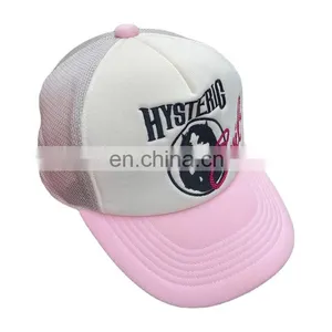 Diznew Custom Cotton Printing and Embroidery Baseball Soft Foam Dad Hats thumbnail-1
